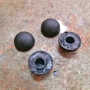 65 20mm Half cap with Hole